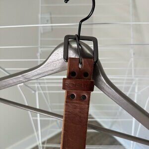 ROGUE Brown Leather 1.5" Belt - Size 32